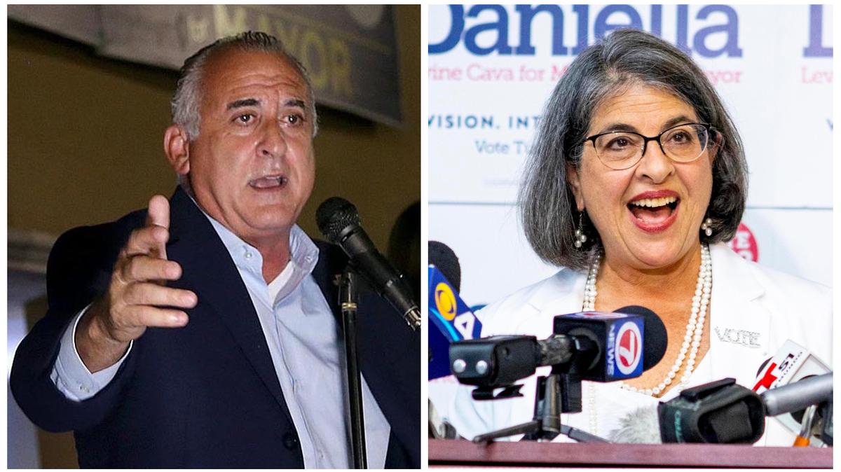County Commissioners Esteban “Steve” Bovo and Daniella Levine Cava are two of the six candidates on the primary ballot for Miami-Dade mayor. If no candidate wins more than 50% of the vote Aug. 18, the top two finishers face each other in a November run-off.