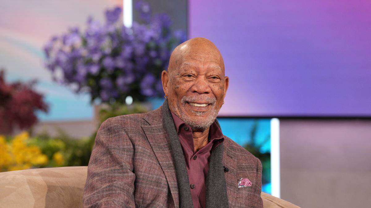 Morgan Freeman appears on "The Jennifer Hudson Show" airing November 3, 2025 in Burbank, California. Check your local listings for times.