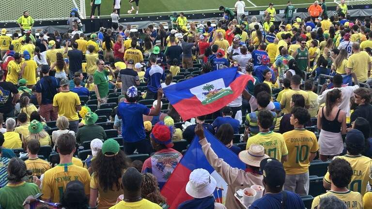 Haiti loses 3-0 in match to Brazil in FIFA World Cup. Game still historic, fans say