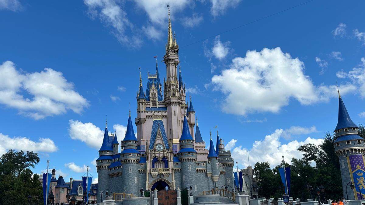 Cinderella Castle at Magic Kingdom park in Walt Disney World is shown on Friday, Oct. 4, 2024.