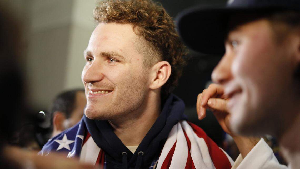 Panthers’ Tkachuk spent past few days celebrating Olympic gold. Now, it’s back to work