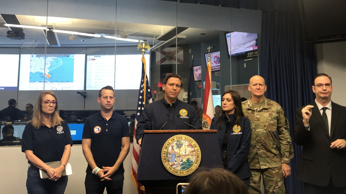 As Florida waits for Dorian, DeSantis urges people to heed evacuation orders