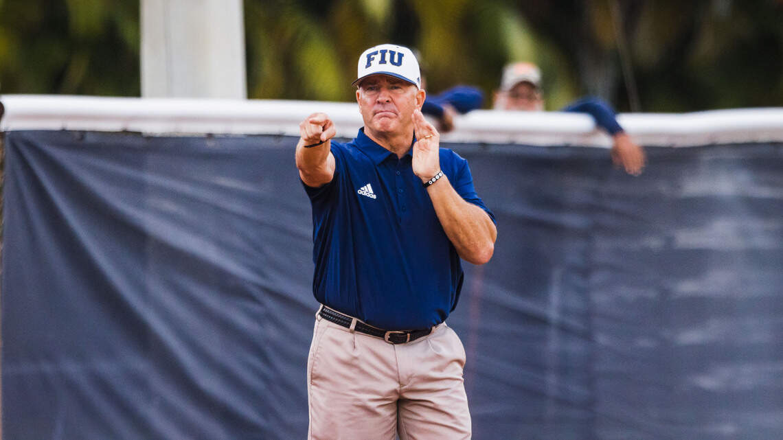 FIU softball team rallies around Coach Mike Larabee as it opens 2025 season