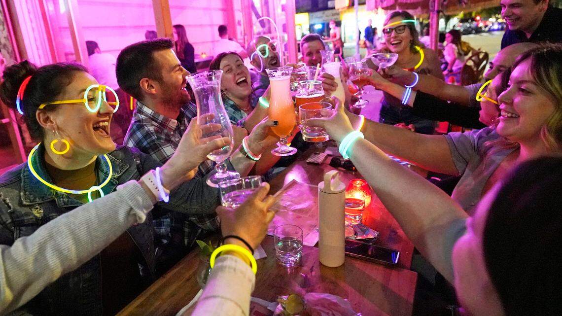 A Gallup poll released last week found the percentage of Americans who are “thriving” reached a 13-year high. (AP Photo/Kathy Willens, File)