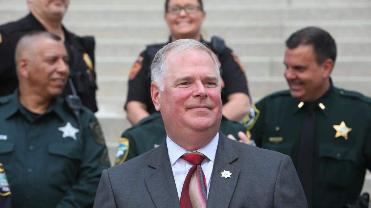 Mark Inch, Secretary of the Florida Department of Corrections, at the State Capitol, May, 1, 2019. Inch and Deputy Secretary Ricky Dixon tested positive for COVID-19 after visiting Columbia Correctional Institution.