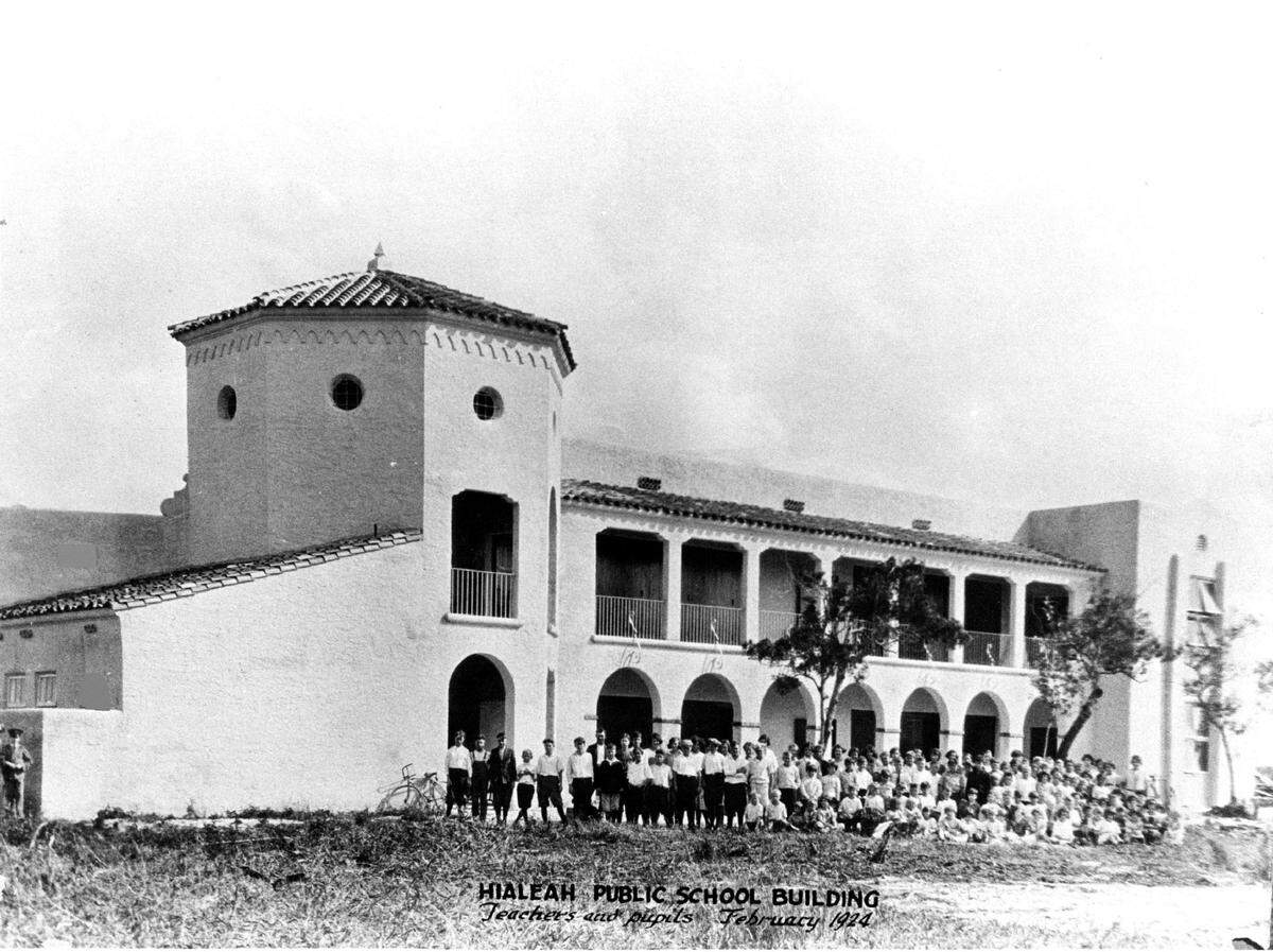 South Hialeah Elementary School in 1982.