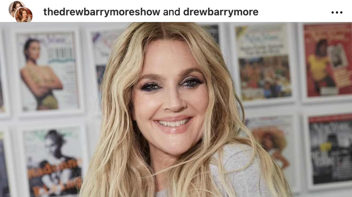 Drew Barrymore gives impassioned statement on kids and phones and the affects technology is having on them.