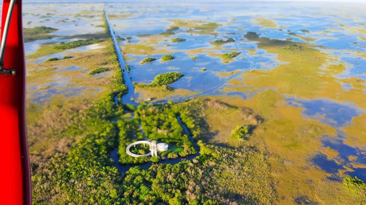 Shark Valley Loop Road, a popular recreation area in Everglades National Park, was closed due to flooding after Tropical Storm Eta dumped as much as 16 inches of rain in parts of Miami-Dade in early November 2020.