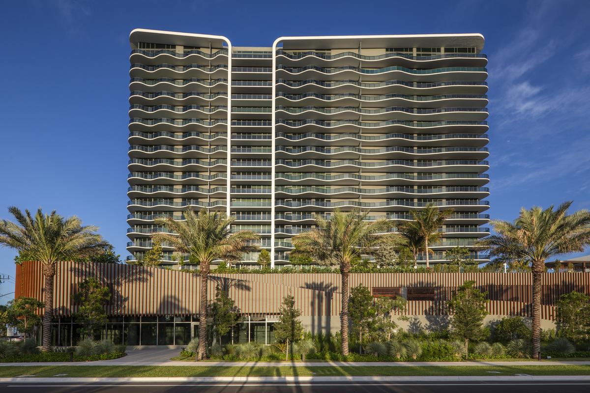 Casamar, the 118-unit Pompano Beach luxury residency, was designed by Arquitectonica with interiors by Rockwell Group. The project is Related Group’s second completed development in Pompano Beach, a coastal Broward city north of Fort Lauderdale.