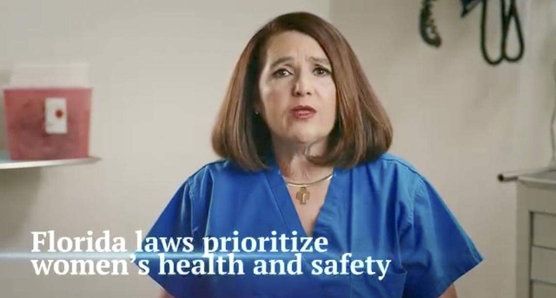 A screenshot of an ad by the Florida Agency for Health Care Administration.