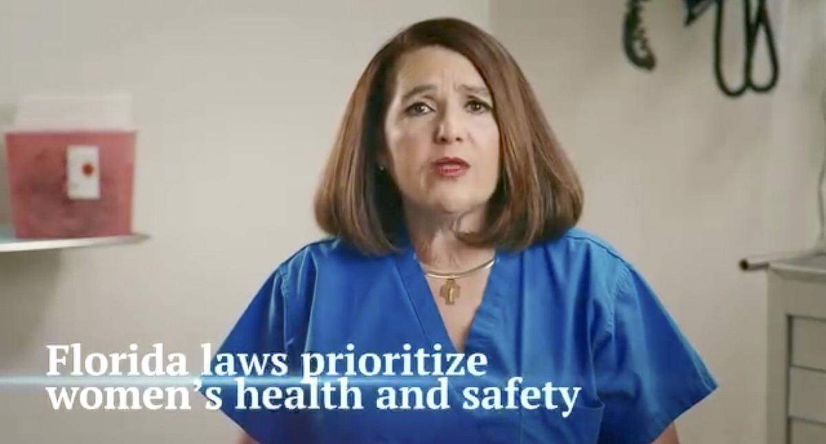 A screenshot of an ad by the Florida Agency for Health Care Administration.