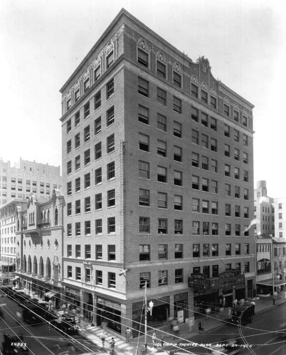 The Olympia in downtown Miami in 1926, when it was opened under the operation of the Publix Theatres Corporation.
