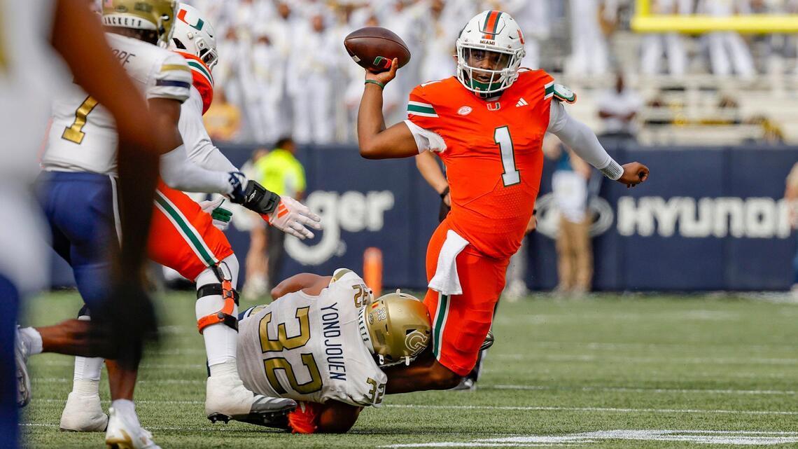 Cote: Miracle comebacks run out as unbeaten No. 4 Miami Hurricanes fall at Georgia Tech | Opinion