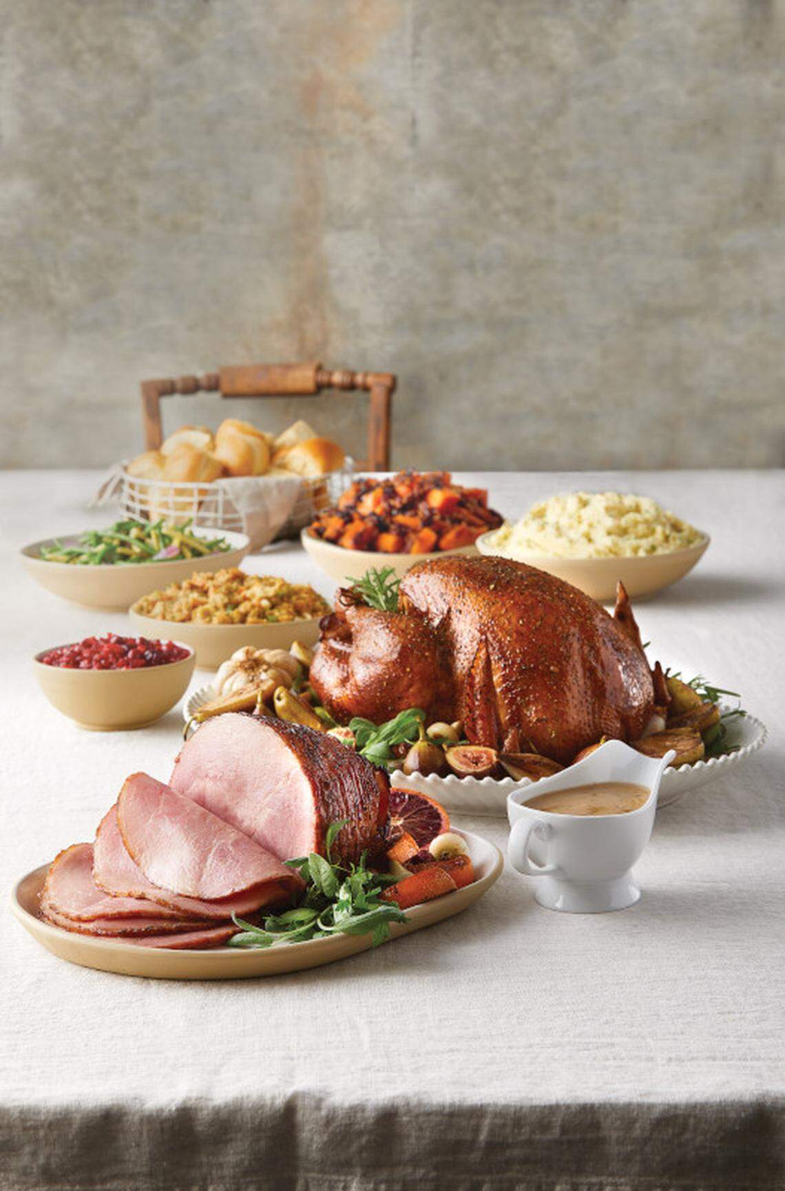 Fresh Market has a variety of Thanksgiving meal options available.