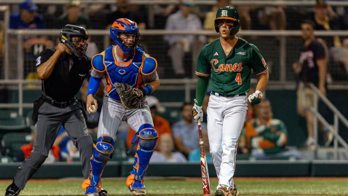 Miami baseball’s Blake Cyr earns ACC Player of the Week honors