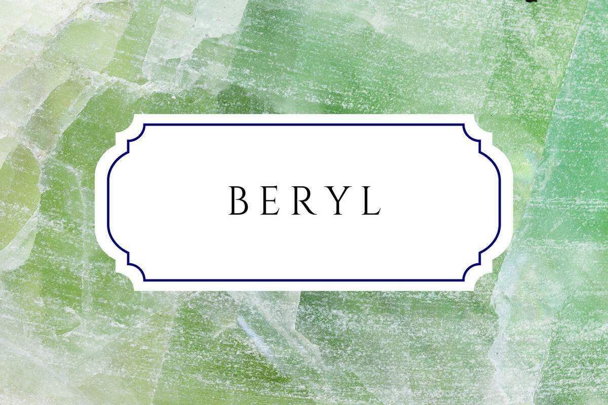 unique nature names beryl