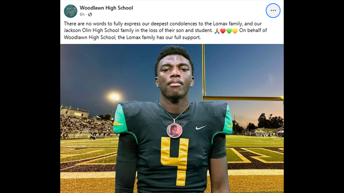 Gerald Andre Lomax Jr., an Alabama high school student, was shot while leaving a basketball game, police said.