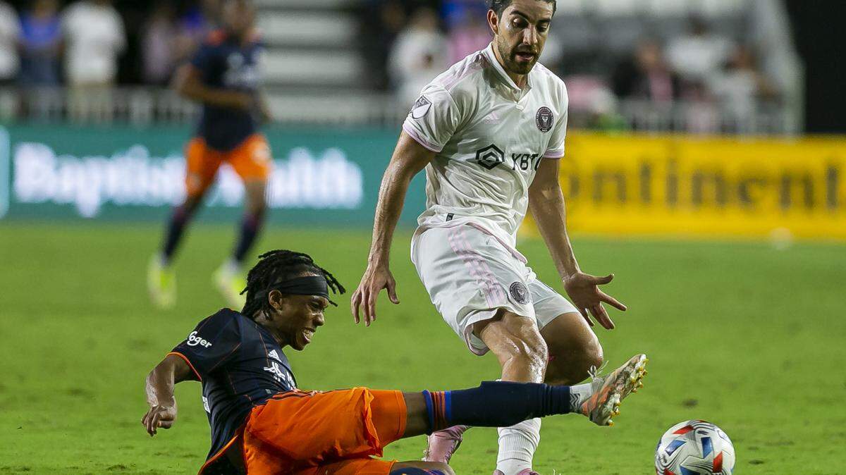 Inter Miami midfielder Rodolfo Pizarro (10), who scored the club’s first goal and was the team’s first MLS All-Star, was loaned to Mexican club Monterrey for the 2022 season with an option to buy his contract.