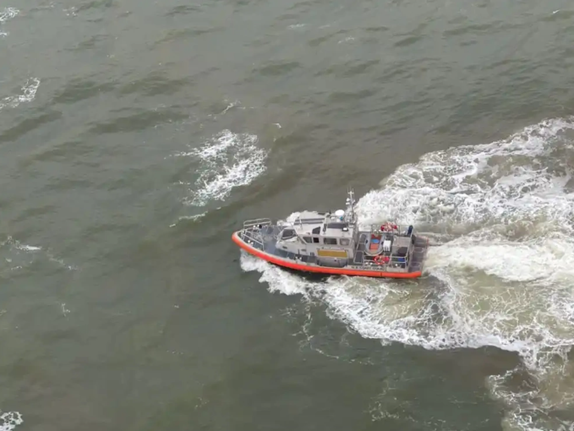 Boat and helicopter crews were both deployed to find the missing boaters, according to the U.S. Coast Guard.
