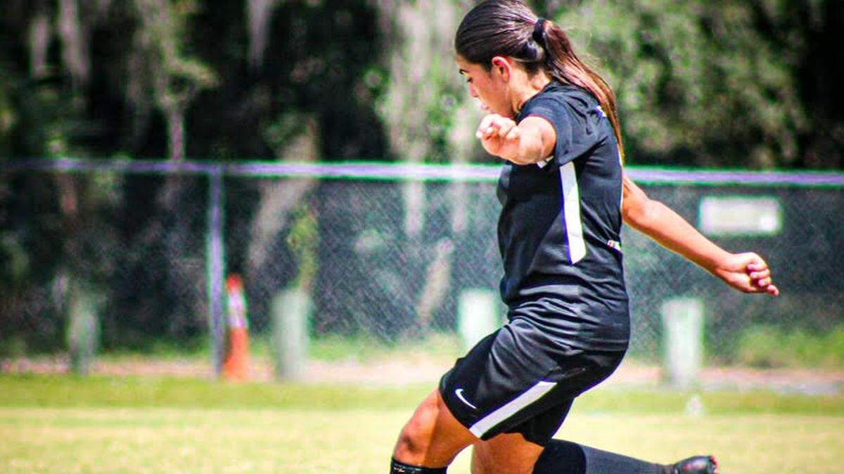 Doral Academy girls’ soccer midfielder Rachel Brown, a seventh-grader, is leading the Firebirds in scoring this season and a big reason they are one of the top-ranked teams in the state in Class 6A.