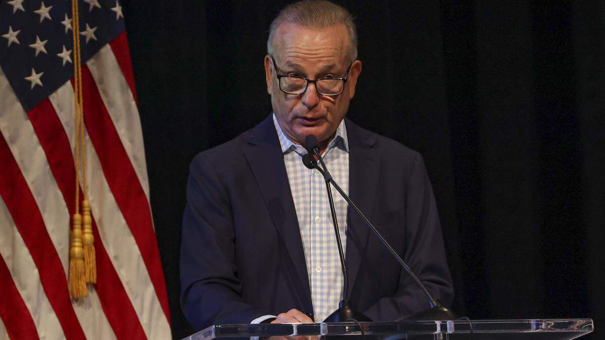 Eliott Rodriguez, seen here during a Feb. 23, 2023, panel about immigration at Miami Dade College’s Wolfson campus, is mulling a run for Congress..