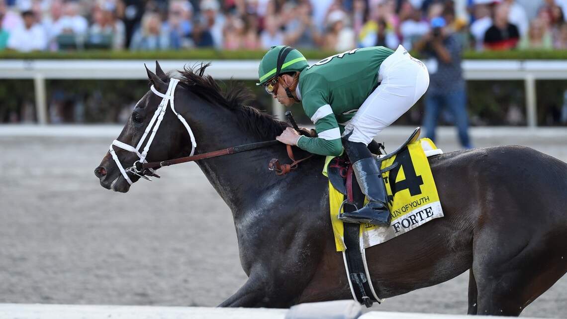 Florida Derby favorite Forte must overcome outside post if he wants to win race