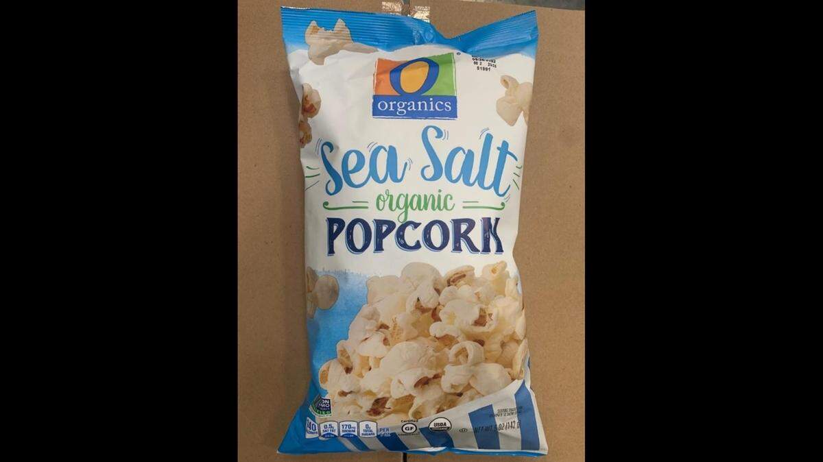 O Organics Sea Salt Popcorn