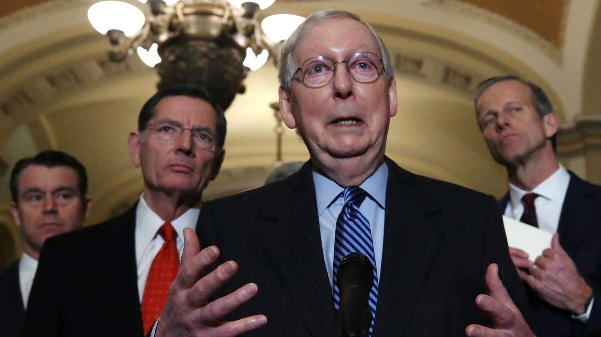 On Jan. 10, Senate Minority Leader Mitch McConnell voted to declare former President Trump’s impeachment trial unconstitutional.