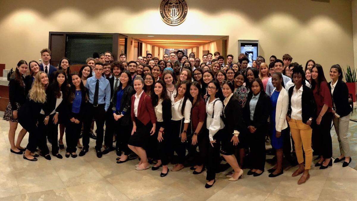 More than 100 Miami-Dade high school students learn financial literacy skills during the Future Bankers Camp.