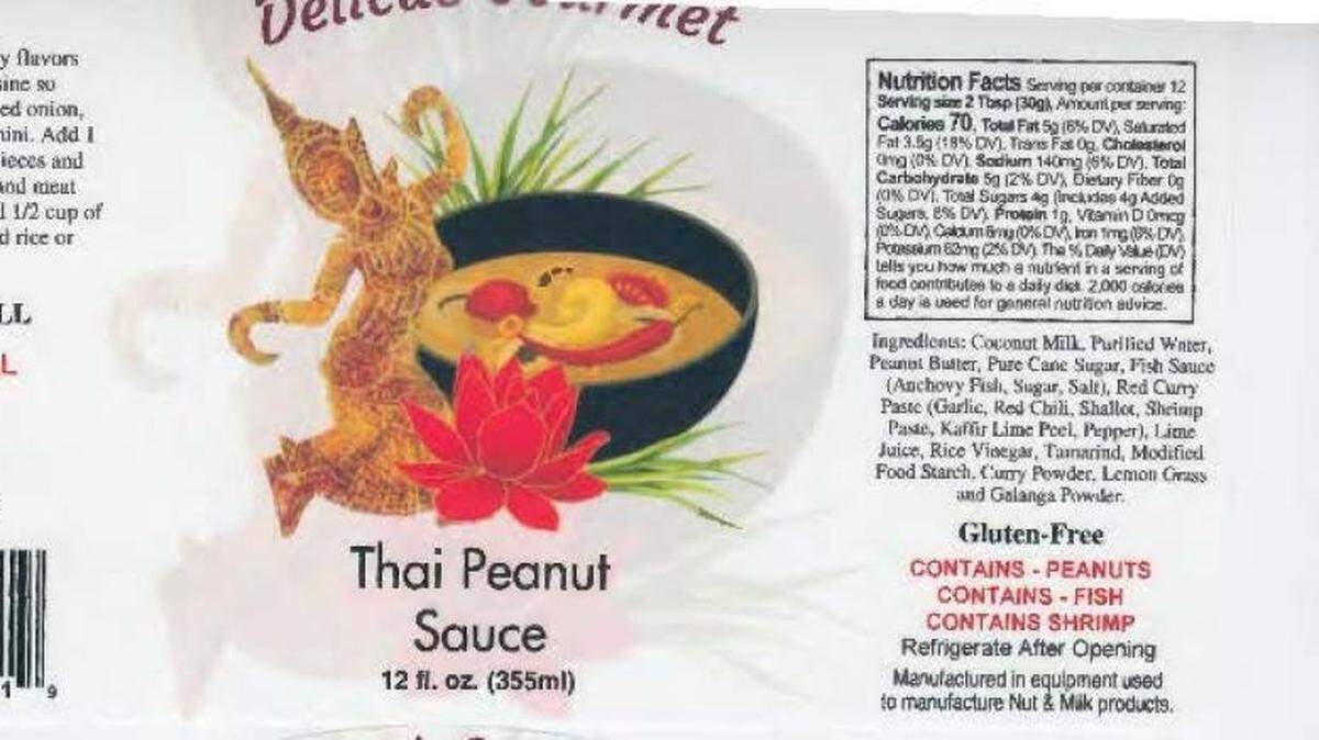 Delicae Gourmet Thai Peanut Sauce
