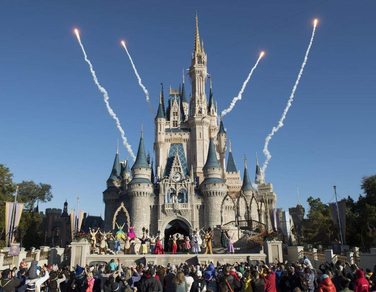 Cinderella Castle Forecourt Stage at Magic Kingdom