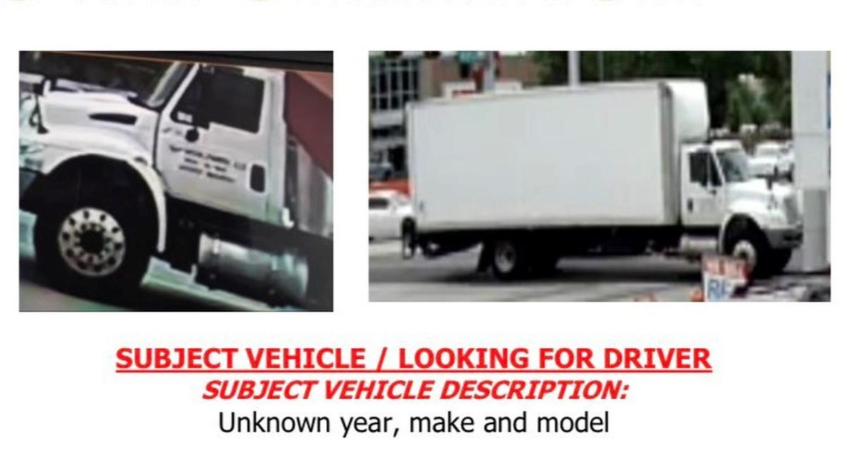 Miami-Dade police are searching for two cars involved in hit-and-runs, where one man was killed and another injured. Police ask for help in finding suspects.