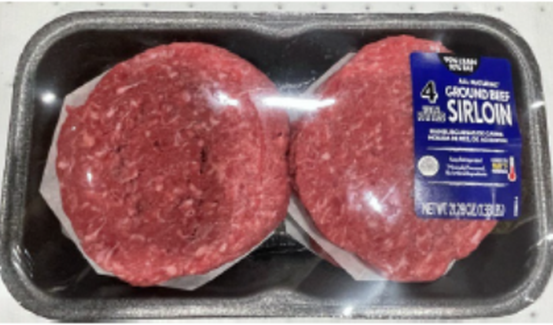 Cargill 90% Lean 10% Fat All Natural Ground Beef Sirloin Patties