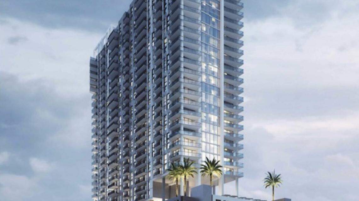 32-story tower with luxury apartments and shops planned for North Miami Beach