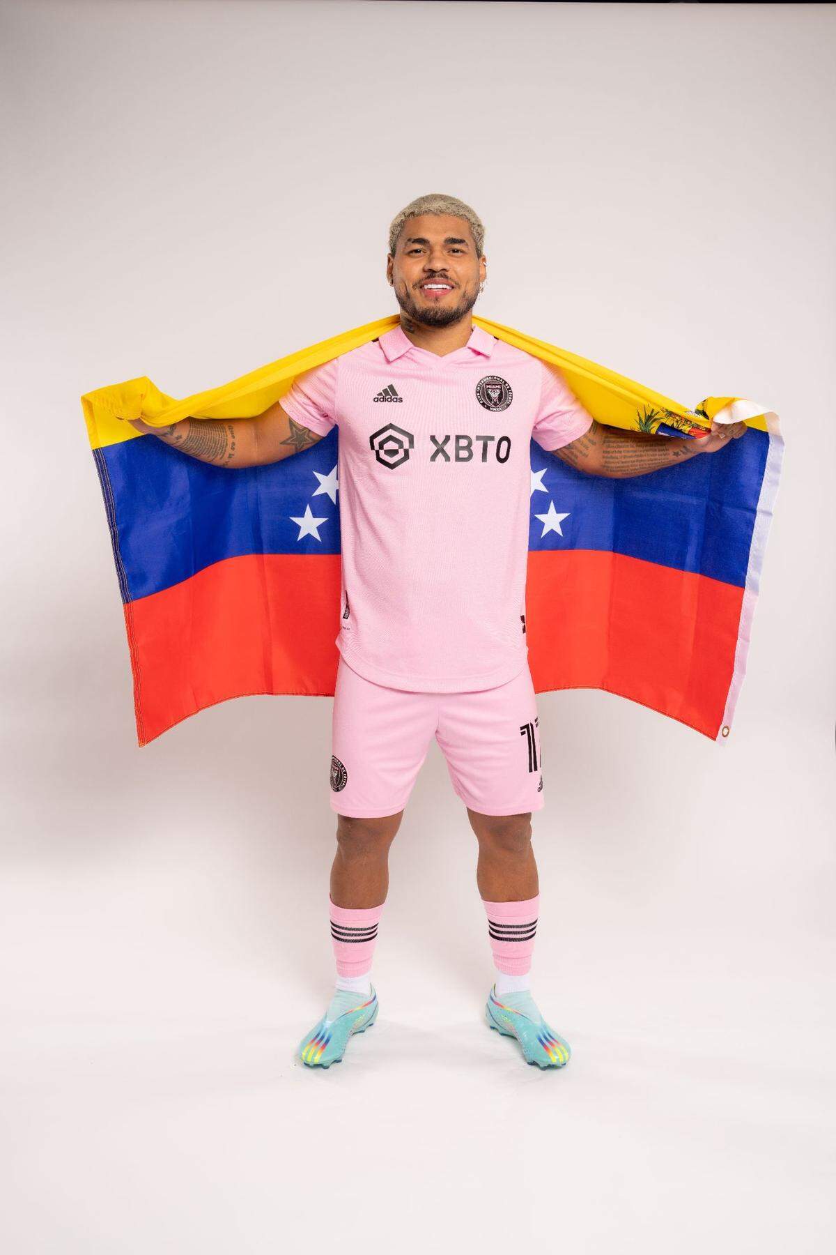 Josef Martínez, delantero del Inter Miami y orgulloso venezolano, espera que la numerosa comunidad venezolana del sur de la Florida acuda al estadio DRV PNK para apoyar al equipo.