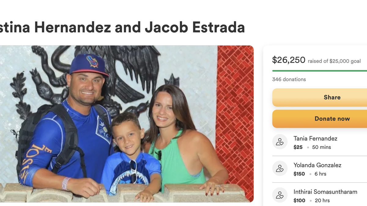 Cristina Marie Hernandez, an ICU nurse at Jackson Memorial Hospital in Miami died in a Miramar crash just before Christmas. Her unborn child was also killed. Her son Jacob woke from a coma just a few weeks ago.