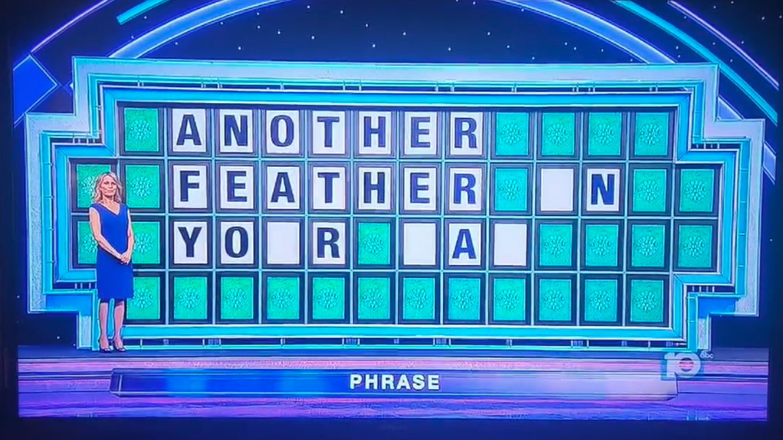 Contestants on “Wheel of Fortune” on Tuesday, March 1, had difficulty solving this puzzle.