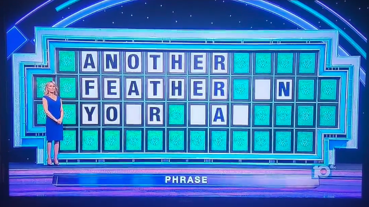 Contestants on “Wheel of Fortune” on Tuesday, March 1, had difficulty solving this puzzle.