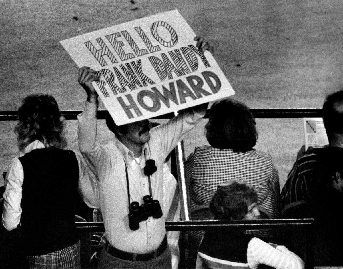 More than 80,000 fans filled the Orange Bowl on November 27, 1972, in the Dolphins’ only national appearance on ‘Monday Night Football’ that season - a 31-10 rout of the St. Louis Cardinals.