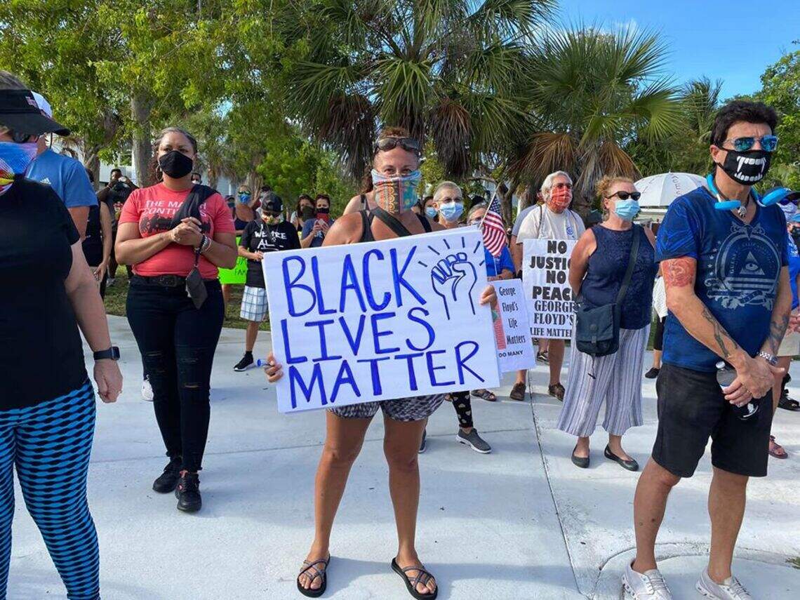 Key West holds peaceful march for George Floyd | Miami Herald