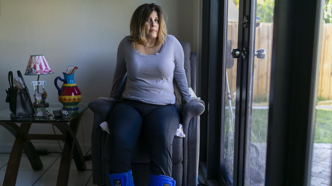 Unable to walk, this mother with MS would like to be able to cook again