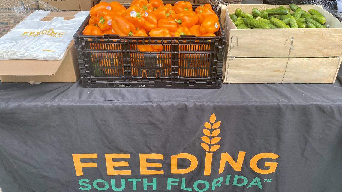 Feeding South Florida, a nonprofit, opened a food pantry in North Miami in October. The pantry consists of fresh produce, along with canned goods, dairy, meats and dry goods.