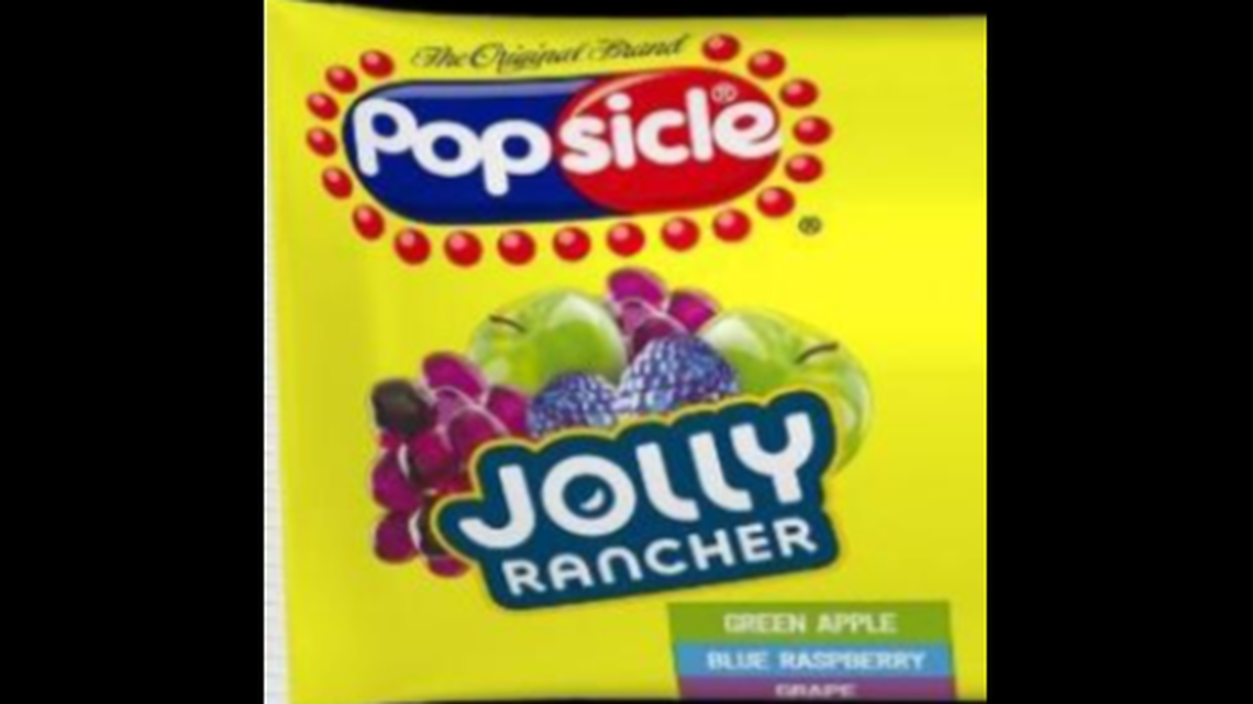 Health reactions caused a recall of 137,000 cases of Jolly Rancher-flavored Popsicles