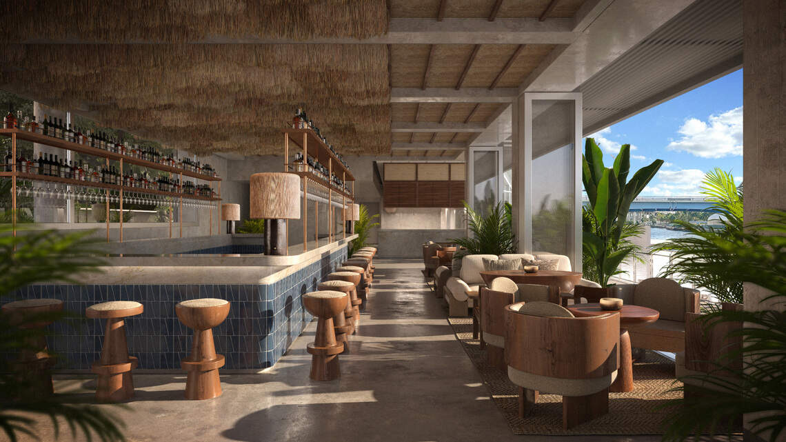 Esta lujosa urbanización frente al mar en Miami acaba de abrir un restaurante mediterráneo