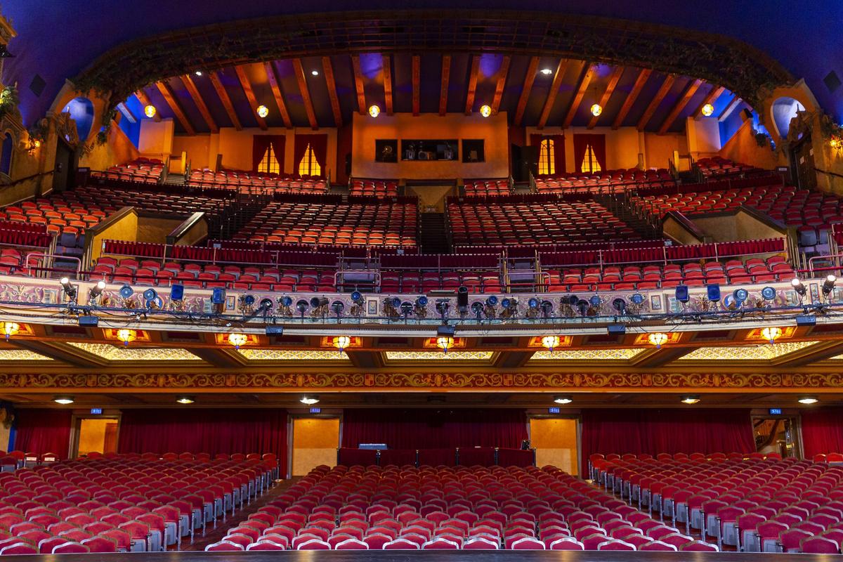 The inside of the Olympia Theater on July 8, 2019.