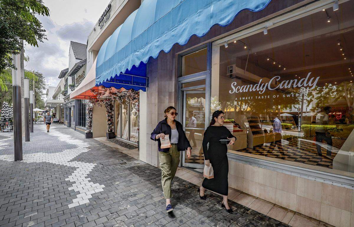 The Scandy Candy store on Miracle Mile in Coral Gables, Florida, on Thursday, September 4, 2025.