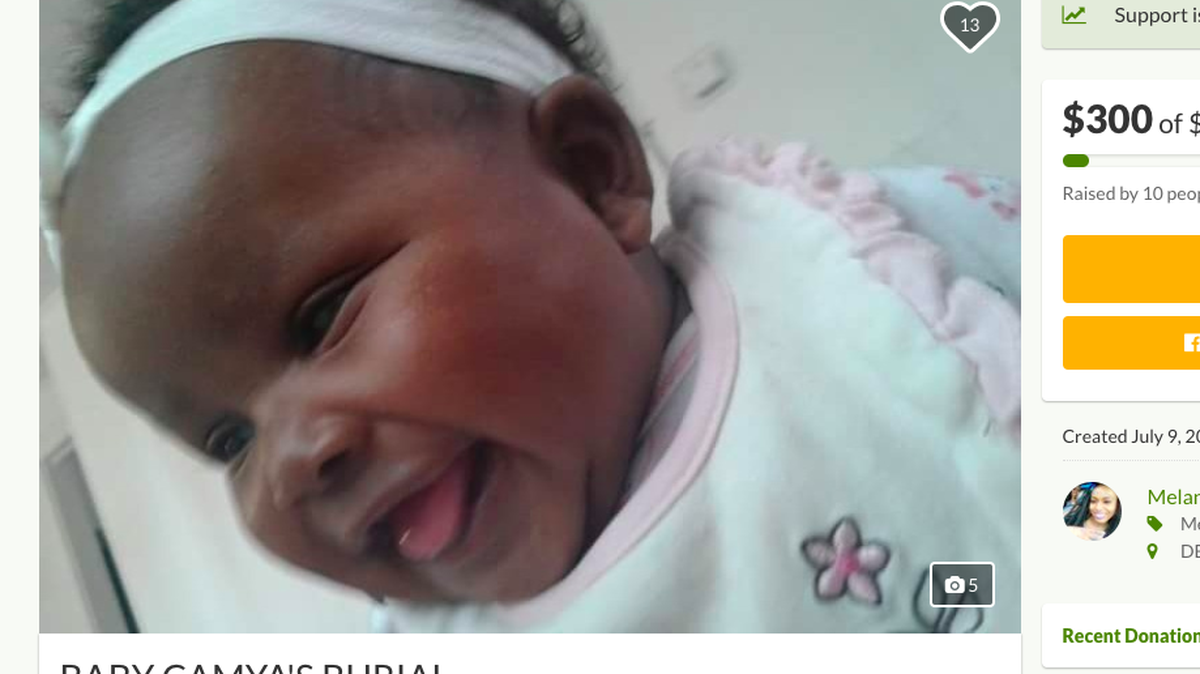 A Detroit mom is mourning after her baby fell through a hole in a house and drowned in the flooded basement, police say. The mom had left the 1-year-old child with baby sitters when she got text messages saying to go to the hospital.