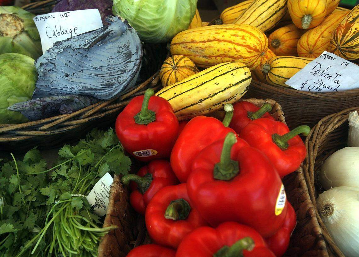 The farmers market run by Urban Oasis in Miami is at Legion Park, at 66th Street and Biscayne Blvd. in Miami. The market runs from 9 a.m. to 2 p.m. Saturdays. Masks and social distancing required.