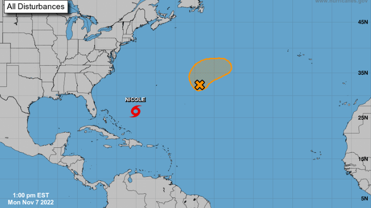 Could Owen join Subtropical Storm Nicole in the Atlantic? What the forecast shows