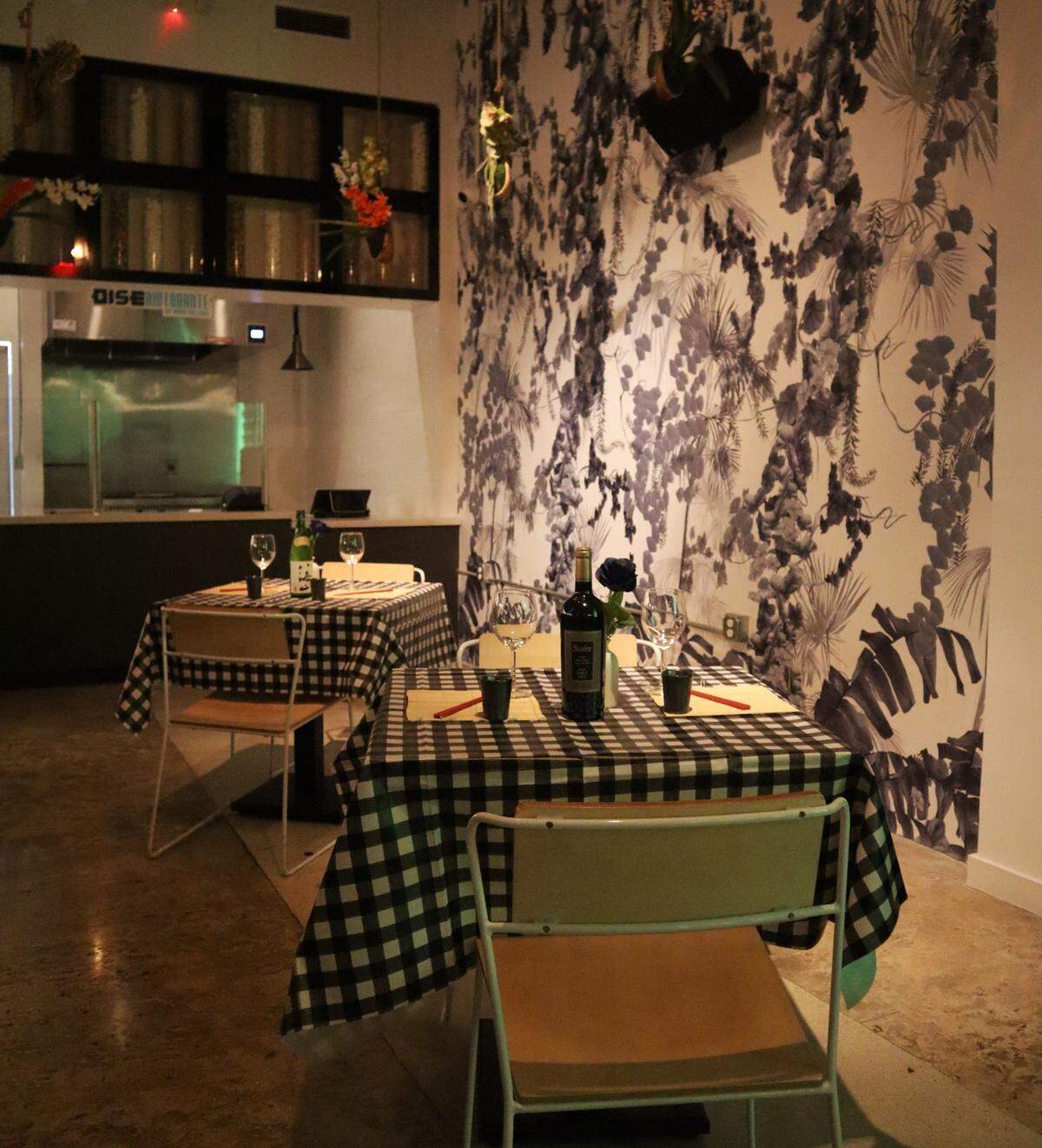 Oise at Oasis Wynwood. Diners can eat inside the mini-food hall or outside at the lounge and patio area.